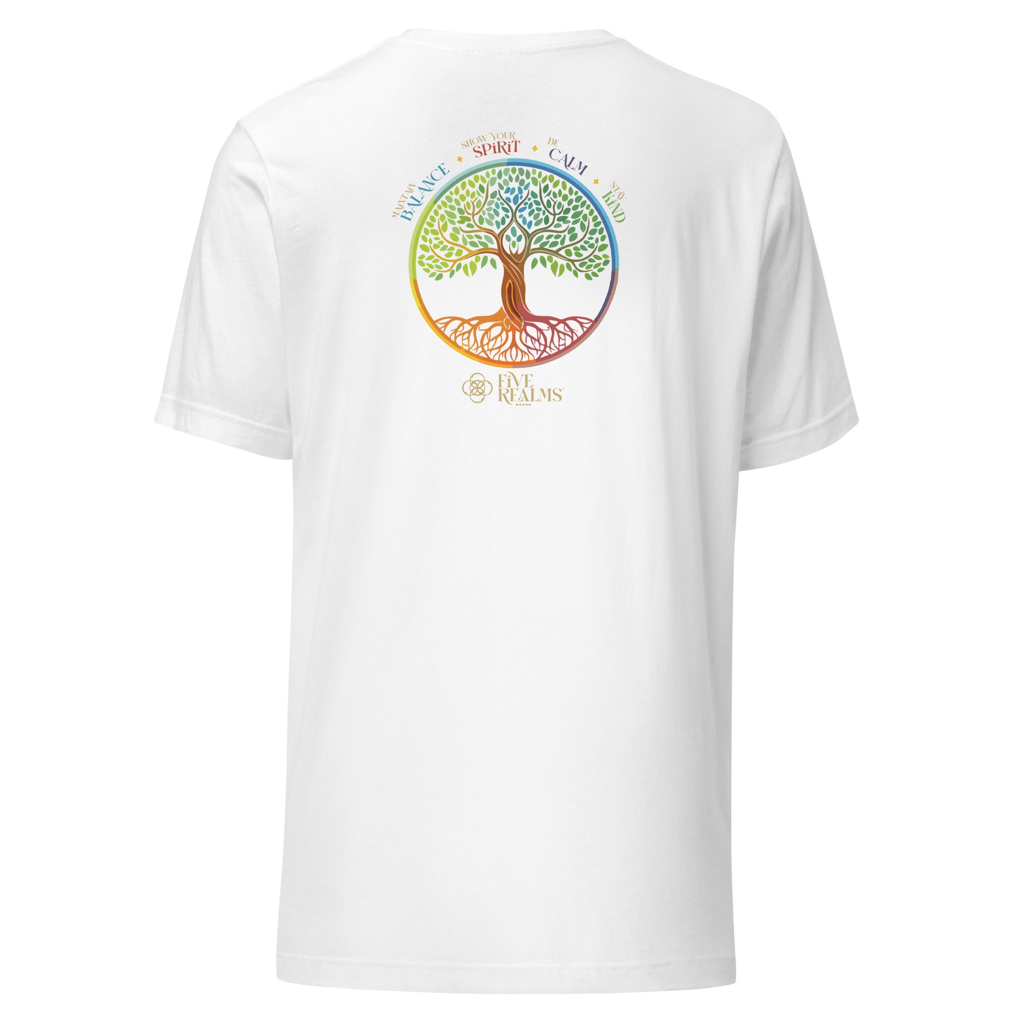 Balance Spirit Wash T-Shirt - Tree of Beliefs